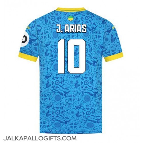 Wolves Jhon Arias #10 Kolmaspaita 2025-26 Lyhythihainen